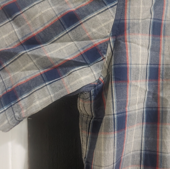 Micros Button down shirt Short Sleeve Men's - Picture 4 of 15